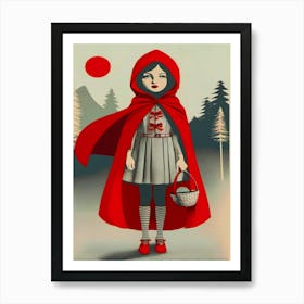 Little Red Riding Hood Art Print