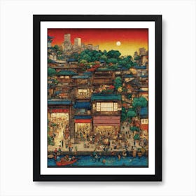 Kyoto Art Print