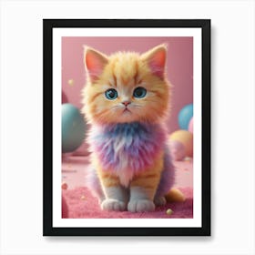 Kitty Cat 1 Art Print