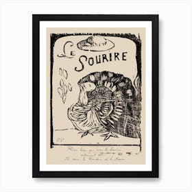 Le sourire Journal Méchant, Mar. 1900 (1900), Paul Gauguin Art Print