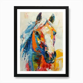 Horse Painting 1 Art Print