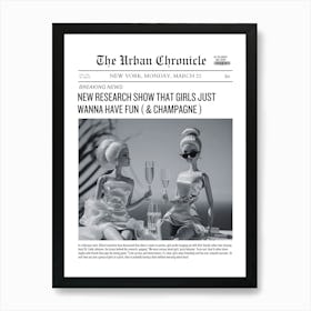 Urban Chronicle Art Print