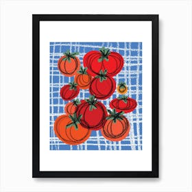 Tomato Harvest Art Print