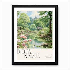 Botanique Fantasy Gardens Of The World 18 Art Print