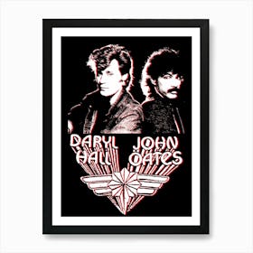 Daryl Hall john Oates Art Print