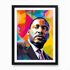 Martin Luther King Art Print