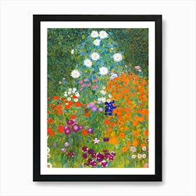 Garden By Gustav Klimt Art Print