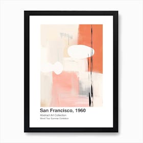 World Tour Exhibition, Abstract Art, San Francisco, 1960 10 Art Print