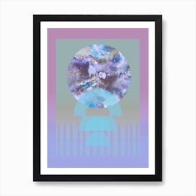 Lift Lilac Art Print