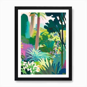 Descanso Gardens, Usa Abstract Still Life Art Print