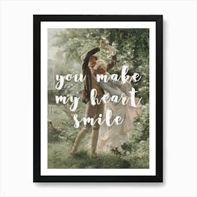 You Make My Heart Smile Poster