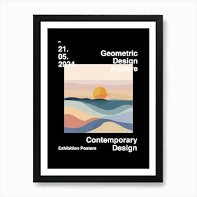 Geometric Design Archive Poster 30 Art Print