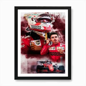 Charles Leclerc 1 Art Print