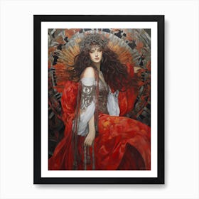 Egyptian Ballerina Art Print