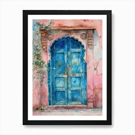 Blue Door 66 Art Print