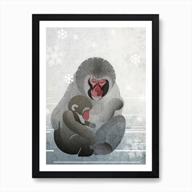 Illu Monkey Art Print