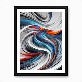 Abstract - Abstract Stock Videos & Royalty-Free Footage 1 Art Print