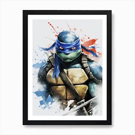 Leonardo Teenage Mutant Ninja Turtles Art Print