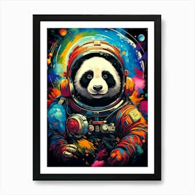 Panda Astronaut 1 Art Print