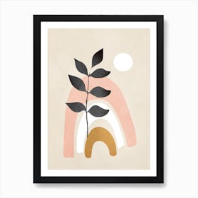 Minimal Abstract Shapes 16 Art Print