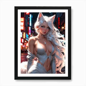 Sexy Fox 2 Art Print