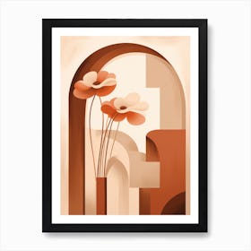 Flowers In A Vase 16 Art Print