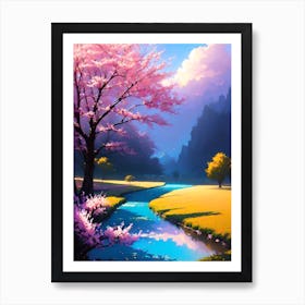 Cherry Blossoms 19 Art Print