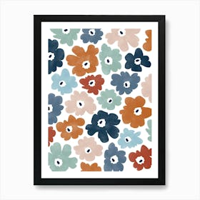 Flowers Market No.1 Art Print