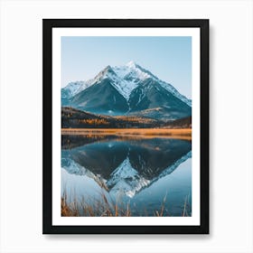 Reflection In A Lake 1 Art Print