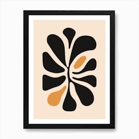 Abstract Flower 1 Art Print