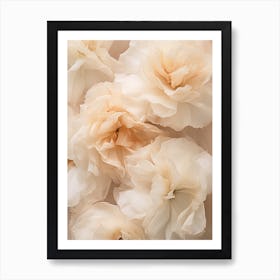 Boho Dried Flowers Lisianthus 1 Art Print