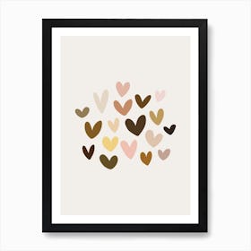 All Hearts Together Art Print