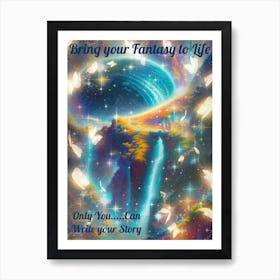 Bring Your Fantasy To Life Art Print