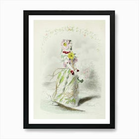 Lady In A Dress Art Print