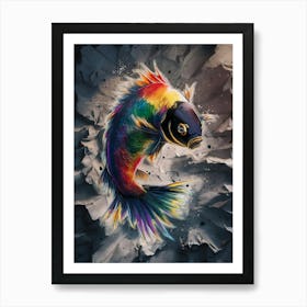 Rainbow Fish Art Print