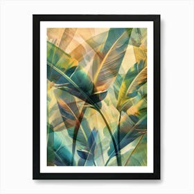 Tropical Leaves 99 Art Print