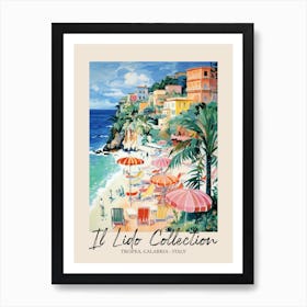 Tropea, Calabria   Italy Il Lido Collection Beach Club Poster 4 Art Print