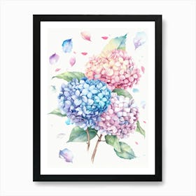 Hydrangea Art Print