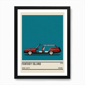 Fantasy Island Tv Series Car Art Print