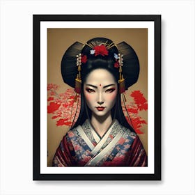 Geisha 16 Art Print