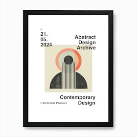 Abstract Design Archive Poster 11 Art Print