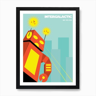 Intergalactic, Beastie Boys Art Print