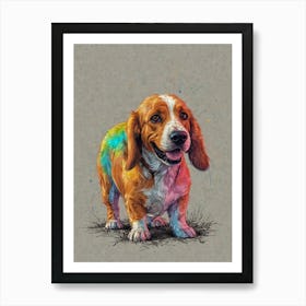 Dachshund 4 Art Print