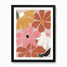 Flowers Canvas Print Art Print