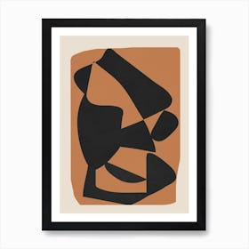 Modern Abstract Form 1 Art Print