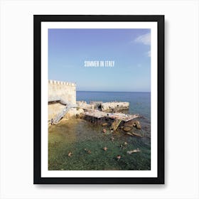 Summer In Italy Art Print