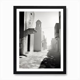 Crete, Greece, Photography In Black And White 1 Art Print
