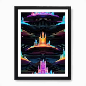 Disney Castles Affiche