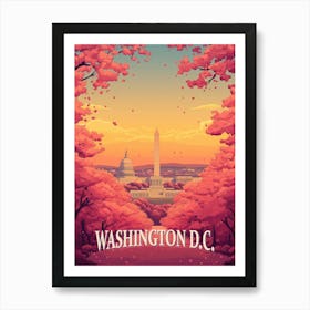 Washington D.C. Poster 1 Art Print