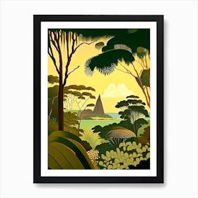 Nosy Be Madagascar Rousseau Inspired Tropical Destination Art Print